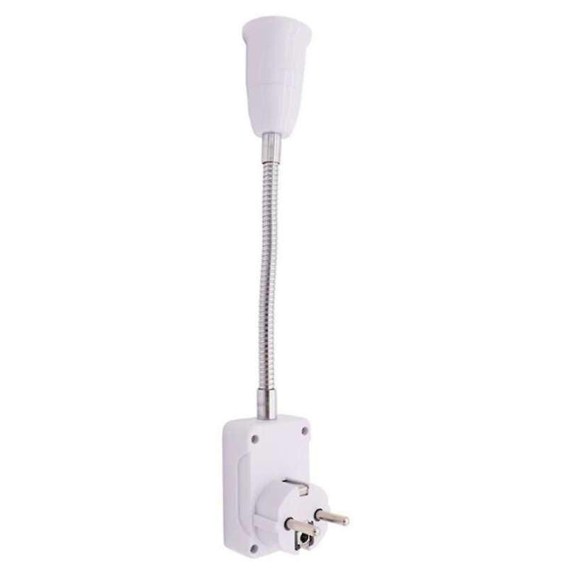E27 Adjustable Rotating Flexible Extension Lamp Base Adapter Eu Plug