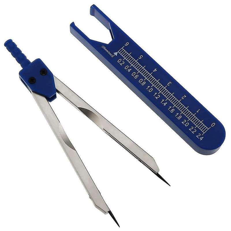 1pc Ekg Ecg Nurse Or Doctor Caliper for Measuring Electrocardiographs