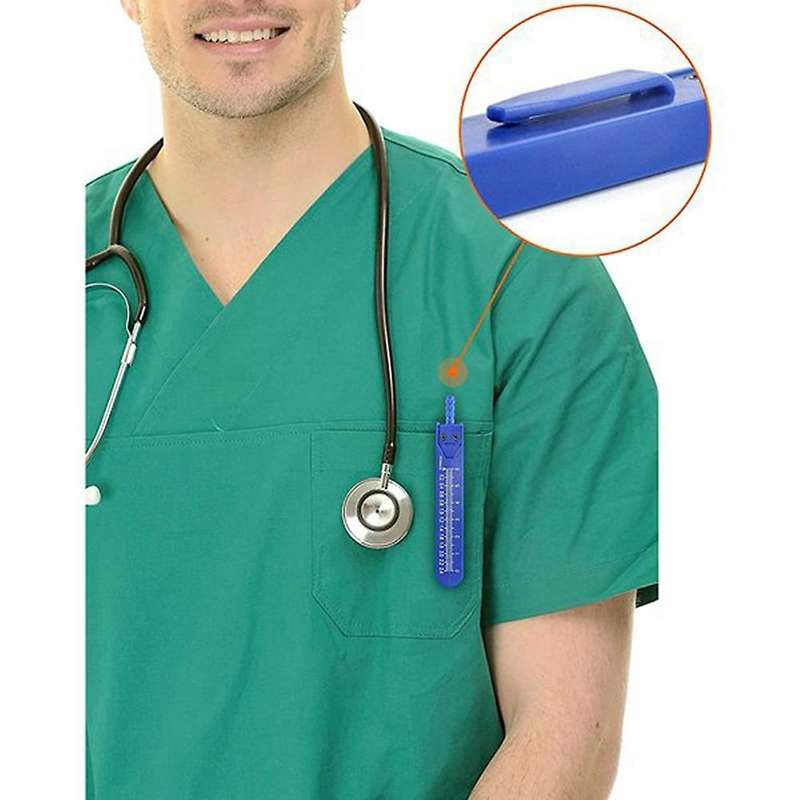 1pc Ekg Ecg Nurse Or Doctor Caliper for Measuring Electrocardiographs