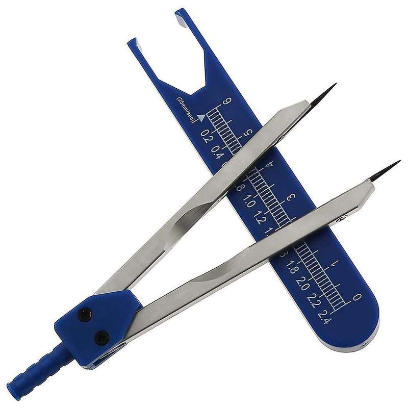 1pc Ekg Ecg Nurse Or Doctor Caliper for Measuring Electrocardiographs