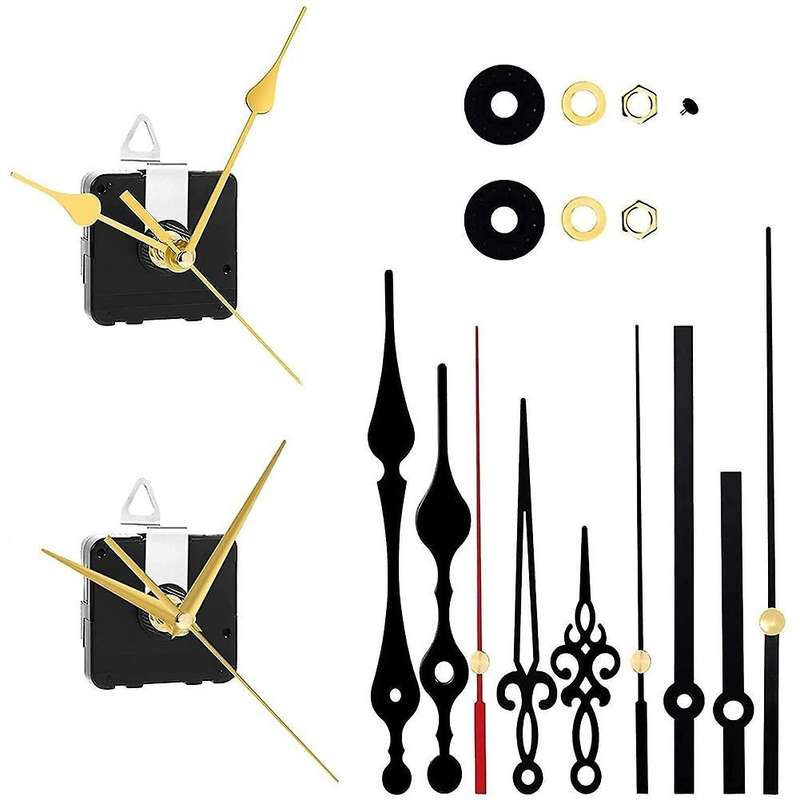 Quartz Clock Mechanism Kit, Wall Clock Mechanisms Mattery Powered