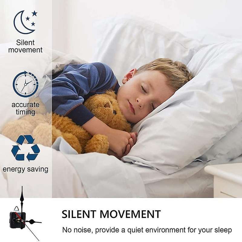 Quartz Clock Mechanism Kit, Wall Clock Mechanisms Mattery Powered