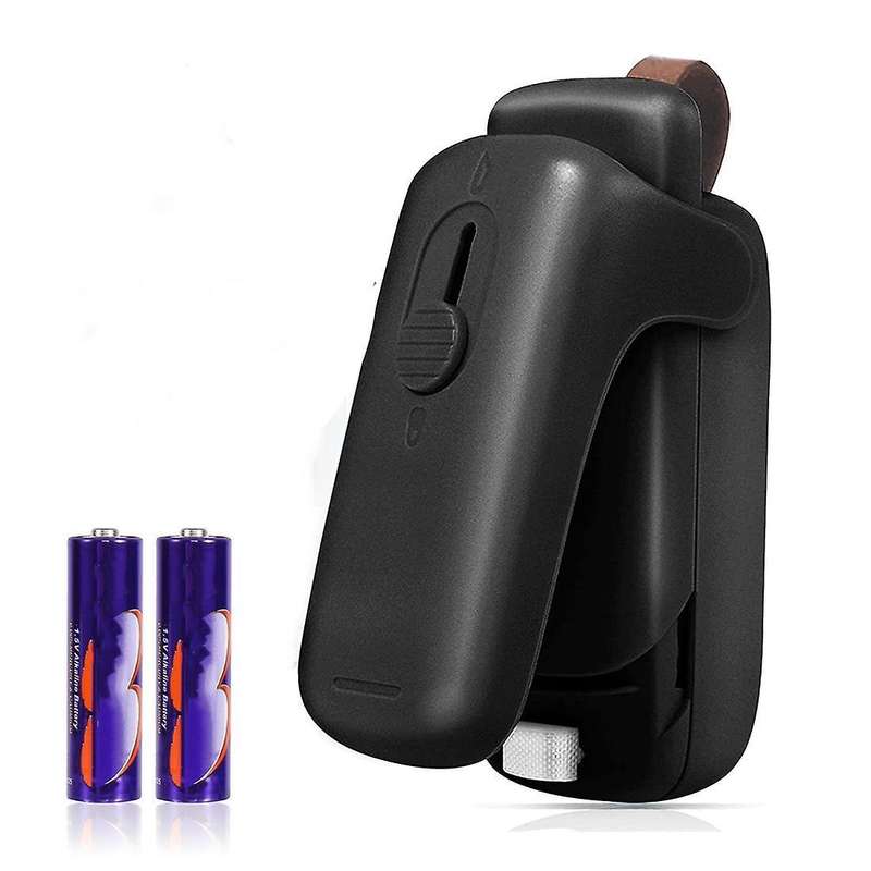 Mini Bag Sealer,handheld Heat Vacuum Sealer, Portable Black