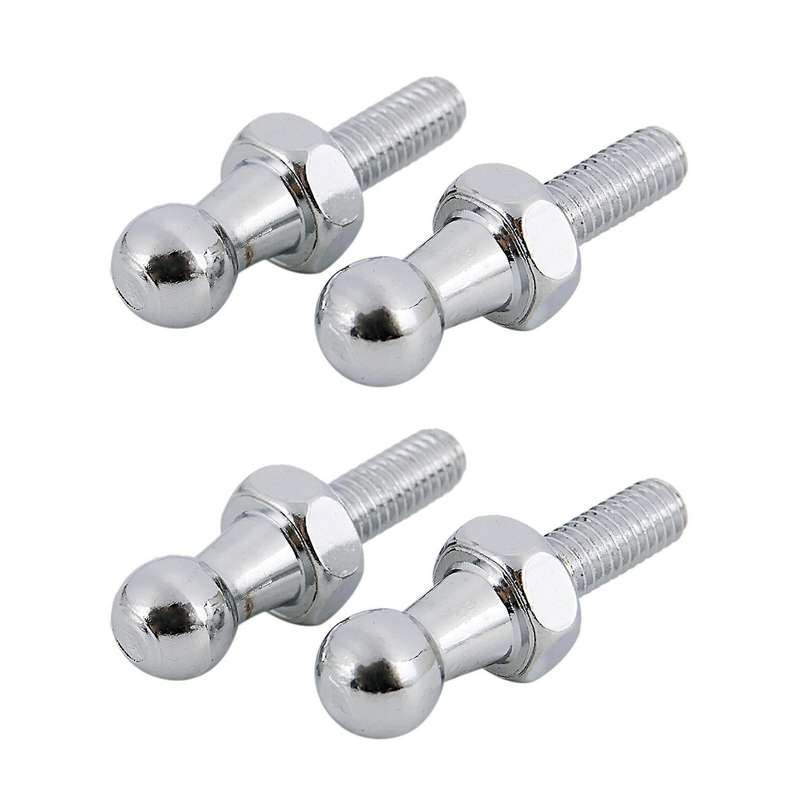 4x 10mm Ball Stud Bolt M8 for Ball Ended Bolt Bonnet Hatch Std 002