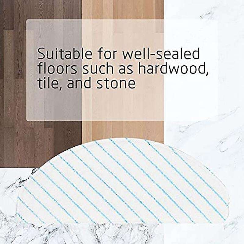 30 Pcs Mopping Pads for Ecovacs Deebot Ozmo T9 Series T8 Series