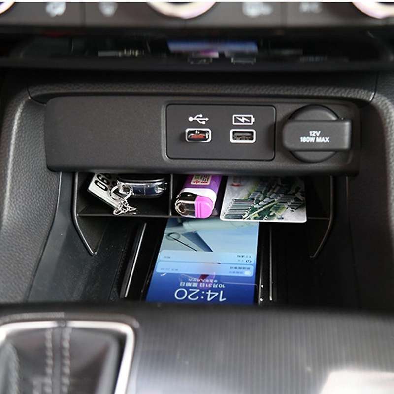 For 2022 Honda Civic 11th Center Console Abs Storage Box Armrest Box
