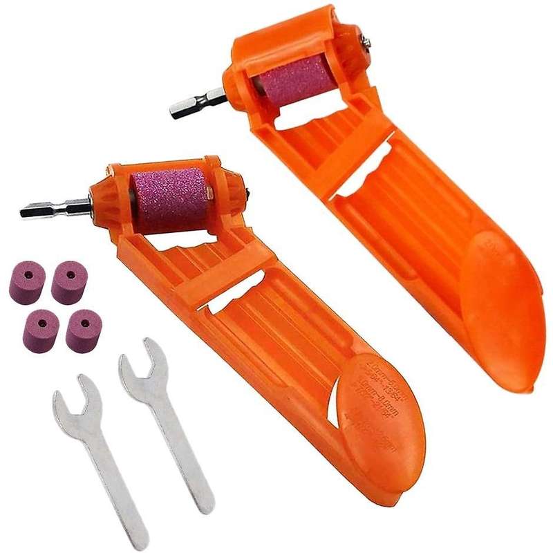 Drill Bit Sharpener Portable Diamond Drill Bit Sharpening Tool 2pcs