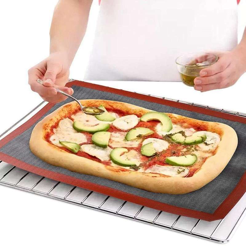 2 Pcs Silicone Baking Mat Sheet,non-stick Mesh Double-sided Available