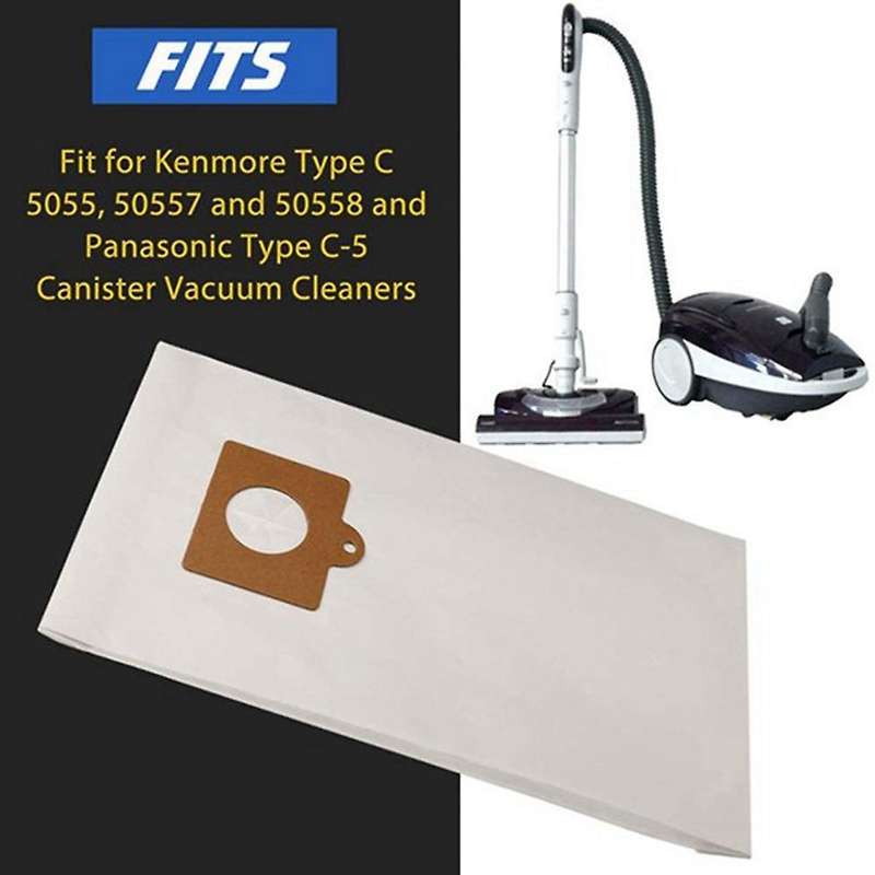 6 Pack Replacement Canister Vacuum Cleaner Bags for Kenmore