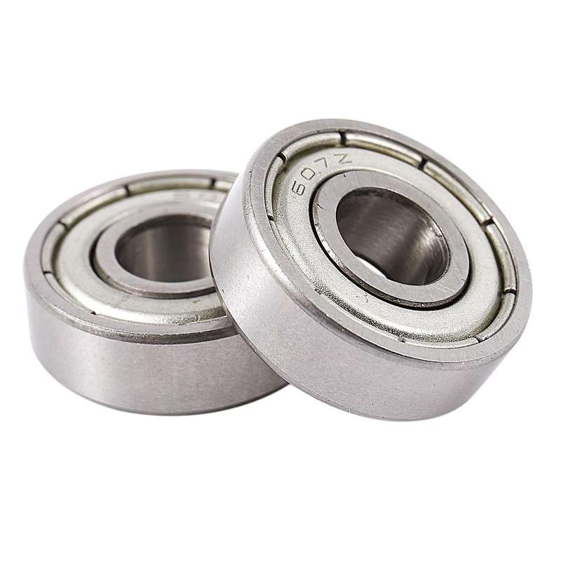 10 Piezas 607zz 19 X 7 X6mm Profundidad Metal Rodamientos De Bola