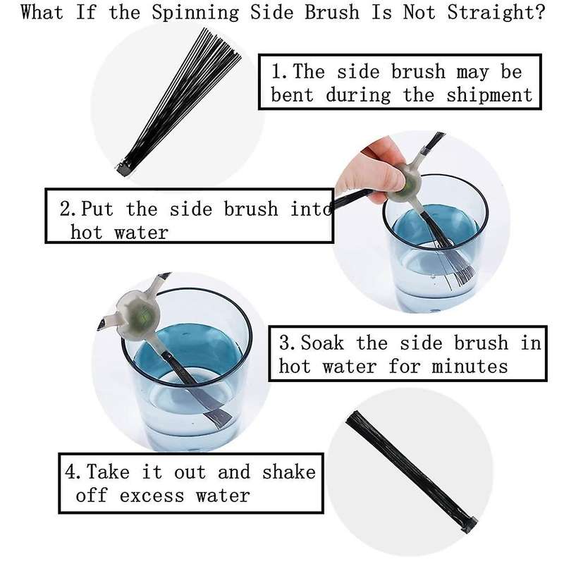 Replacement Hepa Filter Side Brush Accessories for Okp Life K2 K3 K4
