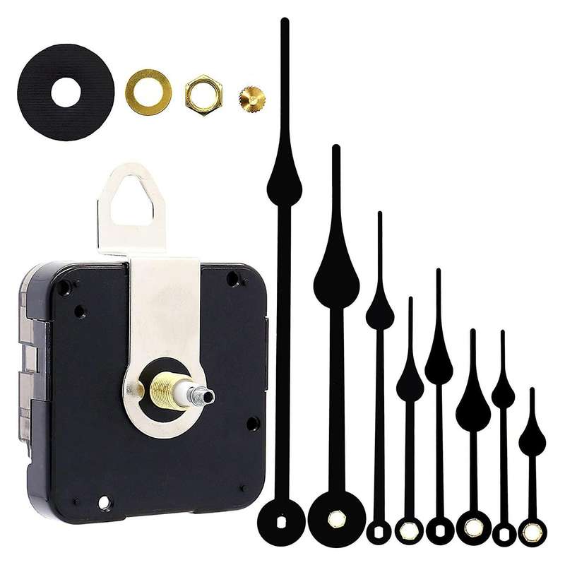 18mm High Torque Quartz Movement Diy 4pairs Hands Wall Clock Repair A