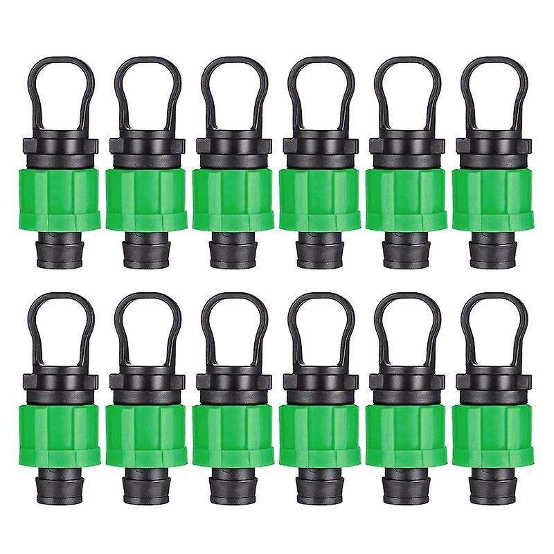 Drip Irrigation Tubing End Cap Plug 1/2 Inch for 16mm Tape Tubing