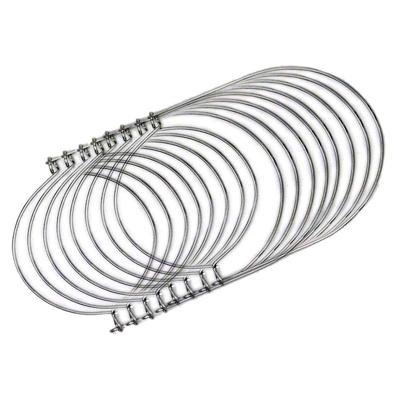 8 Pack Stainless Steel Wire Handles (handle-ease) for Mason Jar
