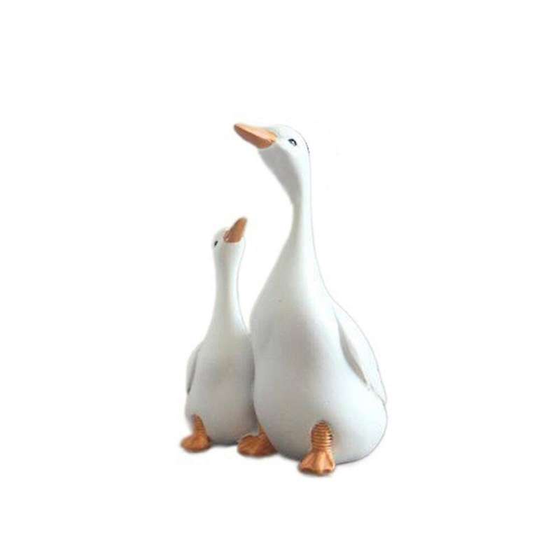 Garden Mother-daughter Duck Courtyard Micro-landscape Ornaments A