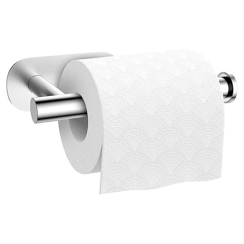 Without Drilling Toilet Roll Holder Self-adhesive Roll Paper Holder