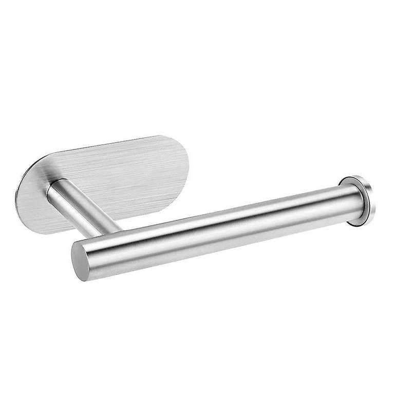 Without Drilling Toilet Roll Holder Self-adhesive Roll Paper Holder