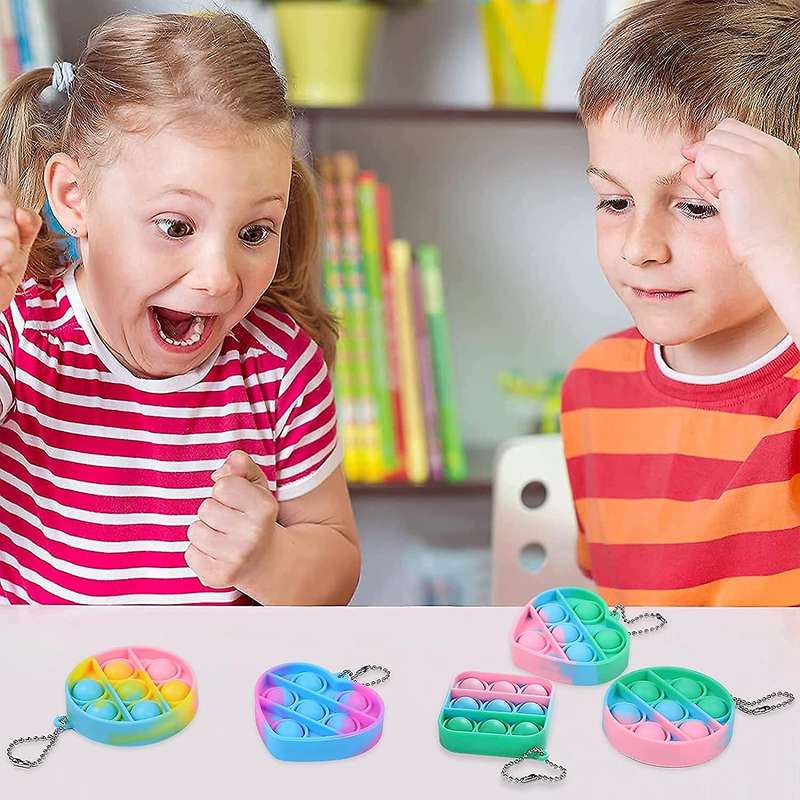 9 Pcs Fidget Sensory Toy Simple Fidget Toy Office Desk Toy for Kids