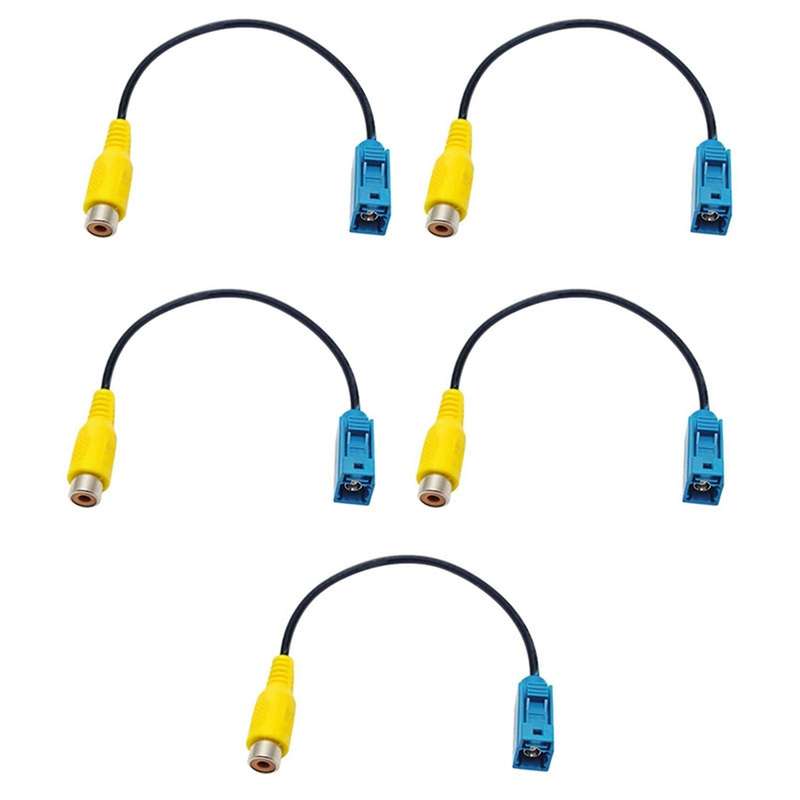 Fakra Reversing Av-in Camera Video Connection Rca Parking Adapter