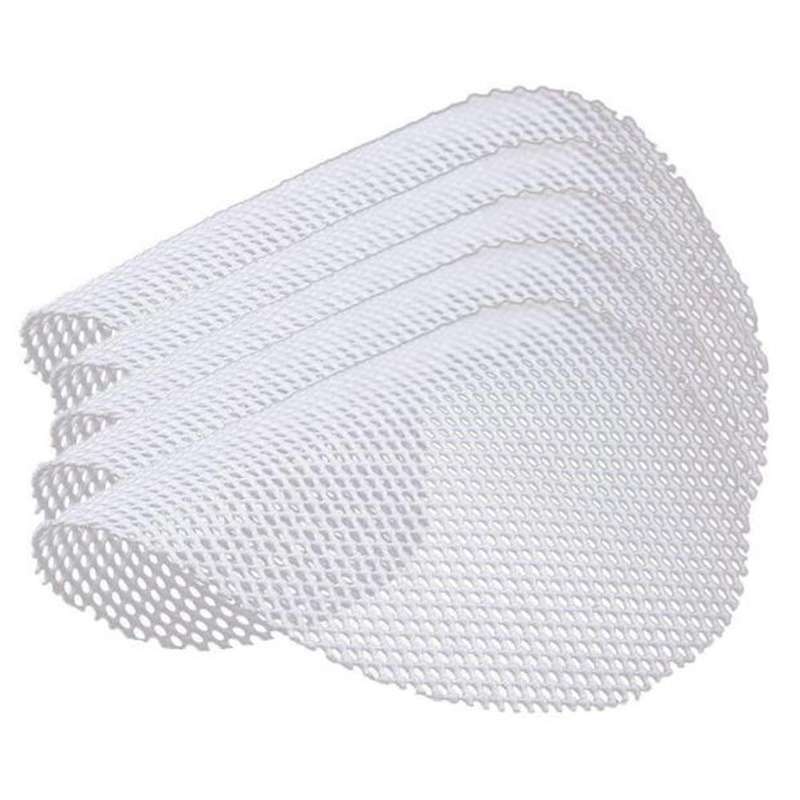5 Pcs Silicone Steamer Mesh Mats, Reusable Non-stick Round 40cm