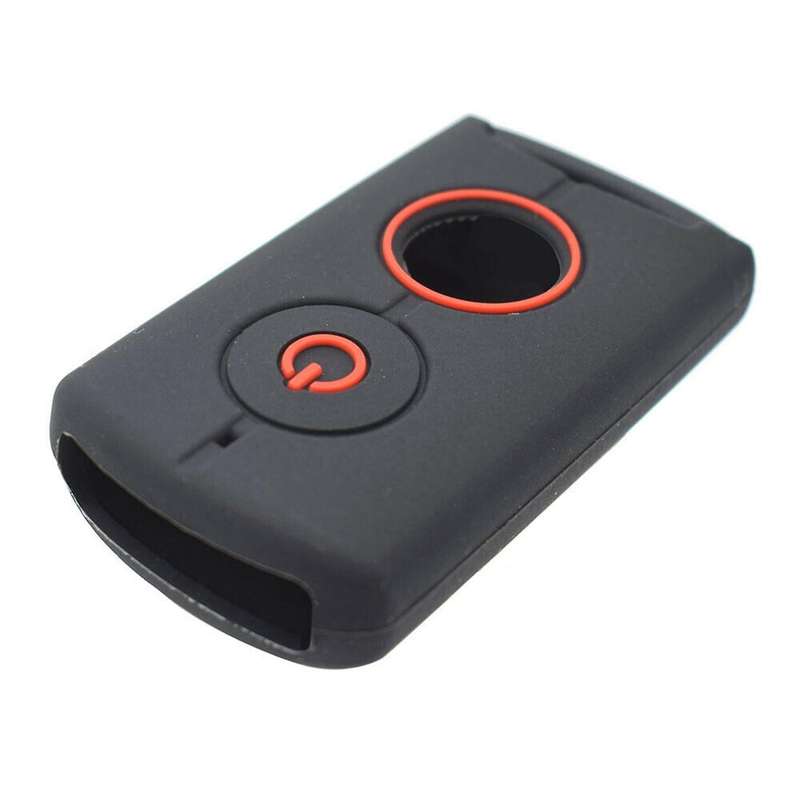 2x Black Motor Remote Key Fob Case for Yamaha Nvx155 Xmax300 Qbix