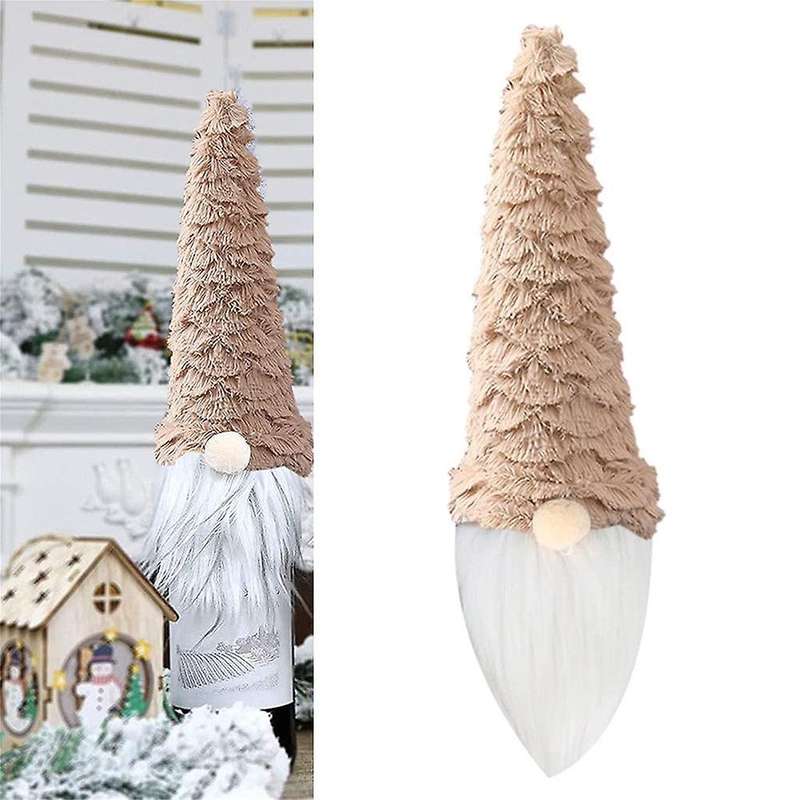 Christmas Hat Shape Champagne Bottle Cover for Dinner Table Decor