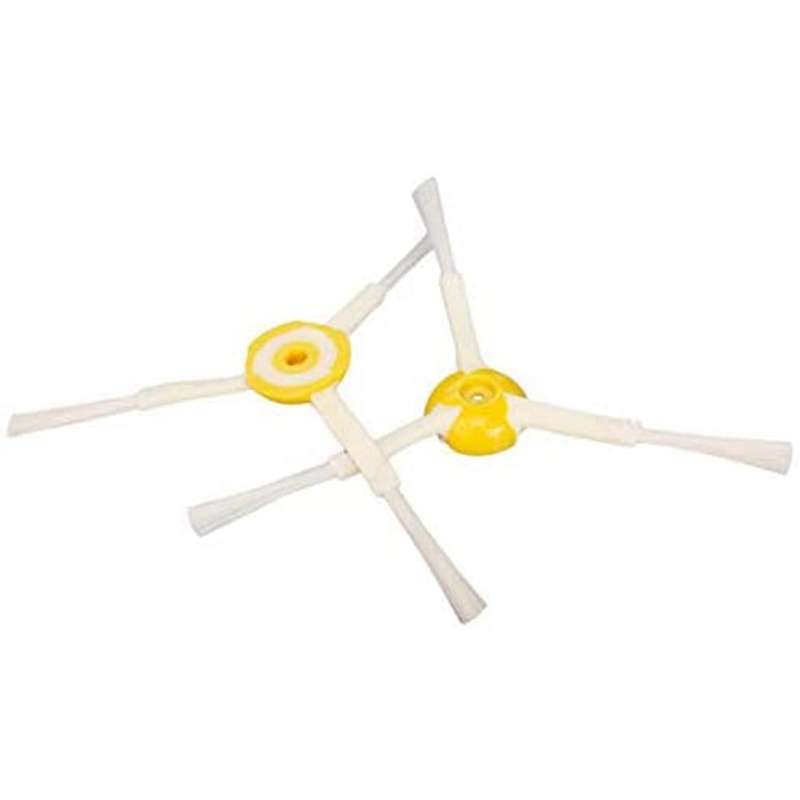 6pcs Spare Side Brushes for Roomba 500,600 and 700 Series - Screws