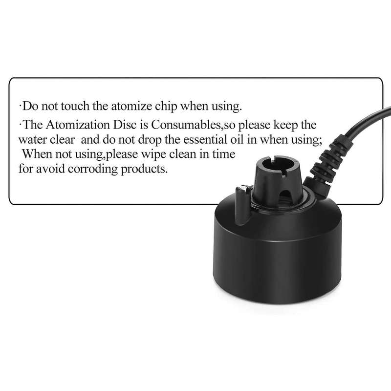 Ultrasonic Water Fountain Pond Atomizer Head Air Humidifier Us Plug