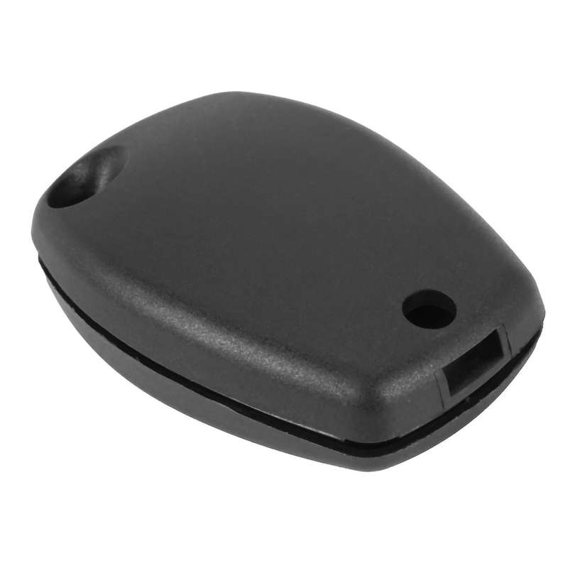 2 Bouton Coque Telecommande Cle Boitier Pour Renault Clio Noir