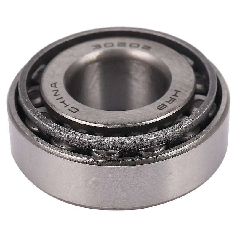 Single Row 15mm X 35mm X 12mm Tapered Roller Bearing 30202 Silver