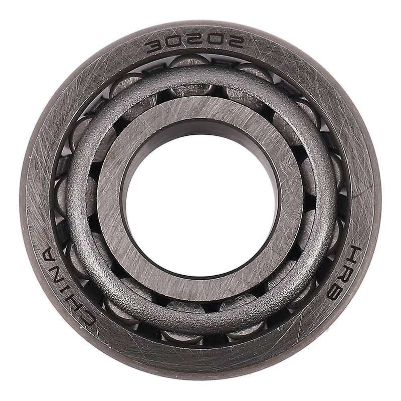 Single Row 15mm X 35mm X 12mm Tapered Roller Bearing 30202 Silver