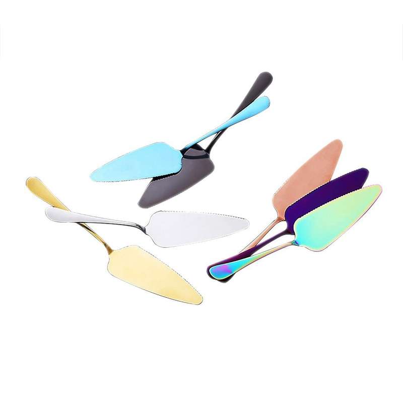 Rose Gold 304 Food Grade Stainless Steel Triangle Premium Cake Shovel
