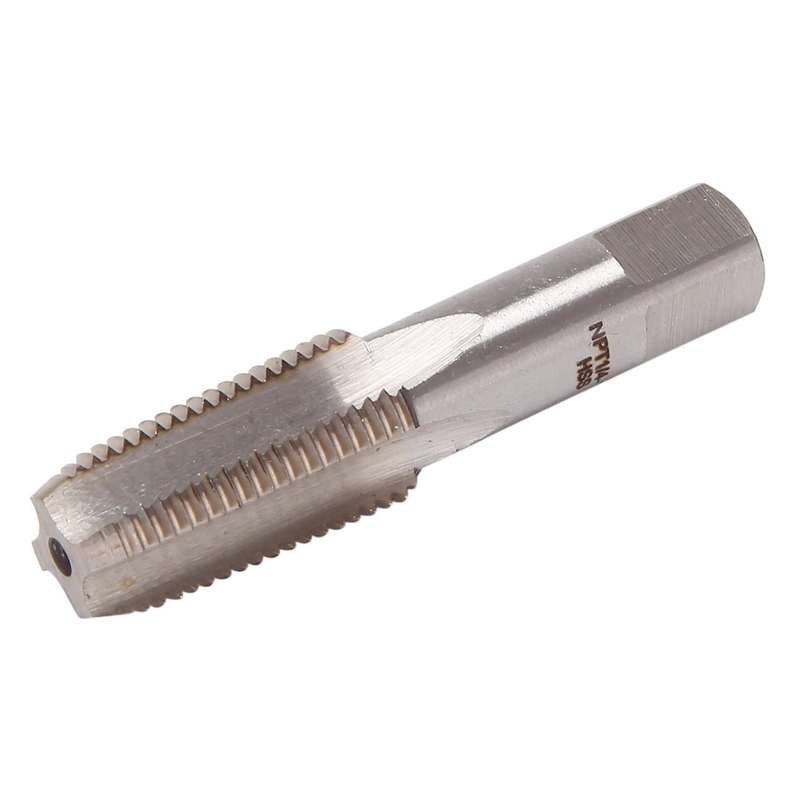 1pc 1/4 Inch - 18 Npt High Speed Steel Taper Pipe Tap Cutting Tool