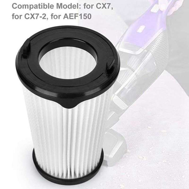 2 Pcs Filter for Aeg Cx7-2 Ergorapido Vacuum Cleaner,number Aef150