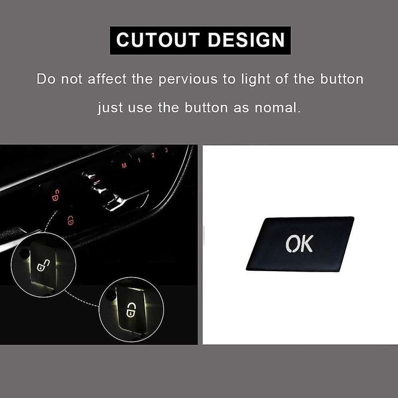Car Steering Wheel Button Switch Sticker for Mercedes Benz A B Class