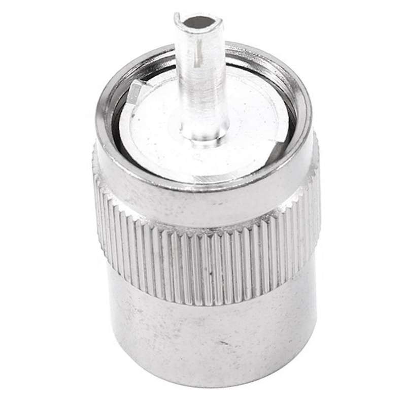 5pcs Connector Uhf Male Pl259 Plug Solder Rg58 Rg142 Lmr195