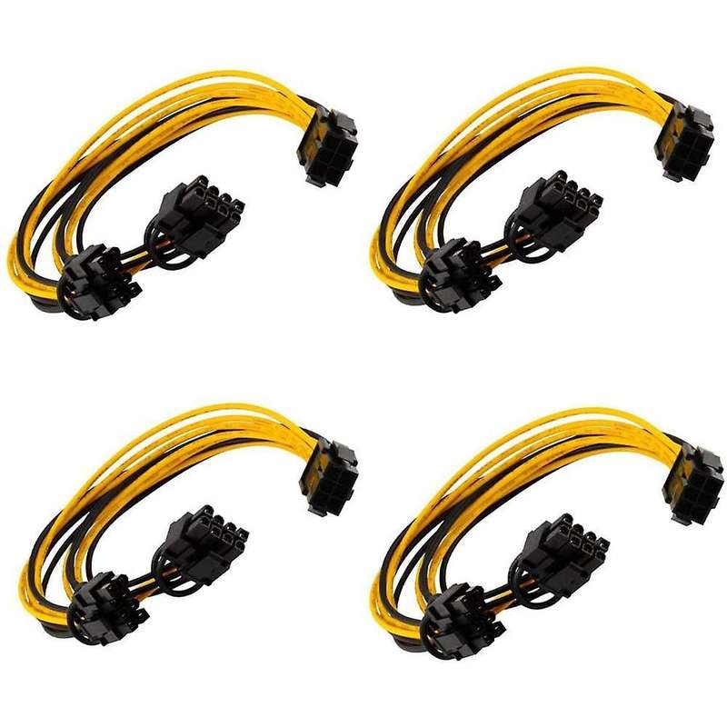 6 Pin Pcie to 2 X Pcie 8 (6+2) Pin Motherboard Graphics Video Card