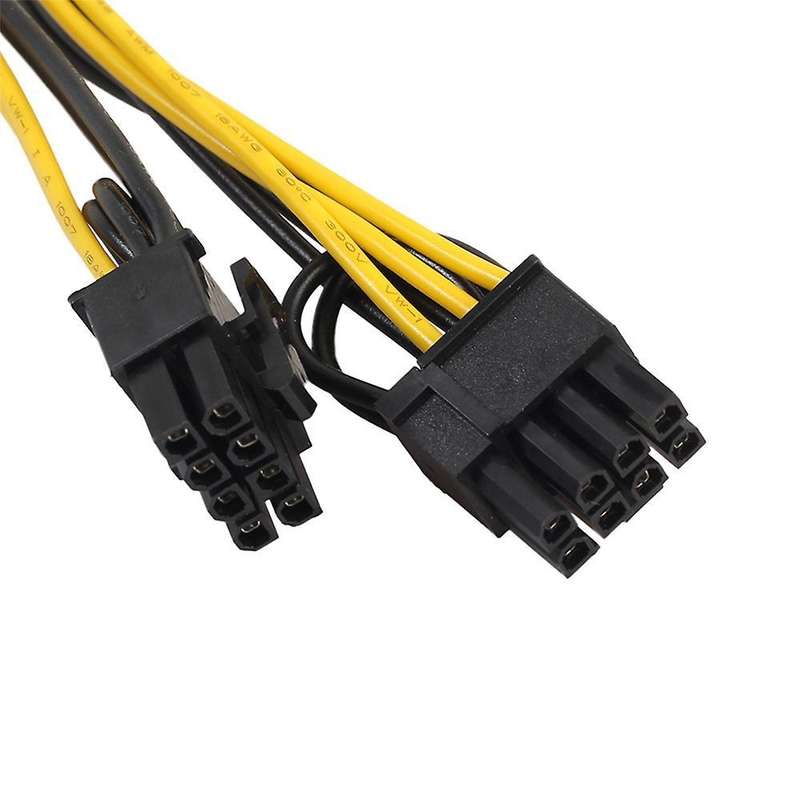 6 Pin Pcie to 2 X Pcie 8 (6+2) Pin Motherboard Graphics Video Card