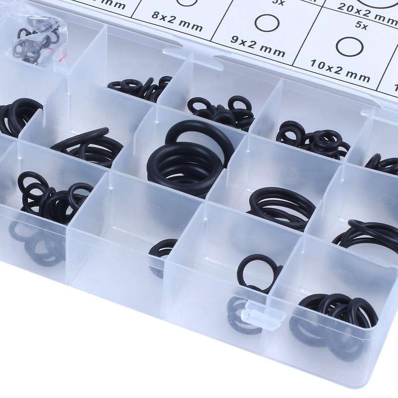 Rubber O Rings 225pc Tap Seal Plumbing Washer Set Metric Assorted