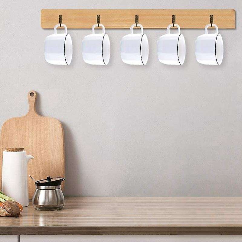 58 Pieces Wall Mounted Hook, Small Coat Hooks, Bronze