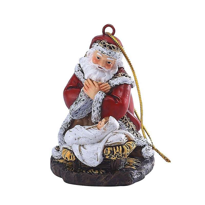 Santa Decor Christmas Tree Santa Claus Ornaments Happy New Year Gift