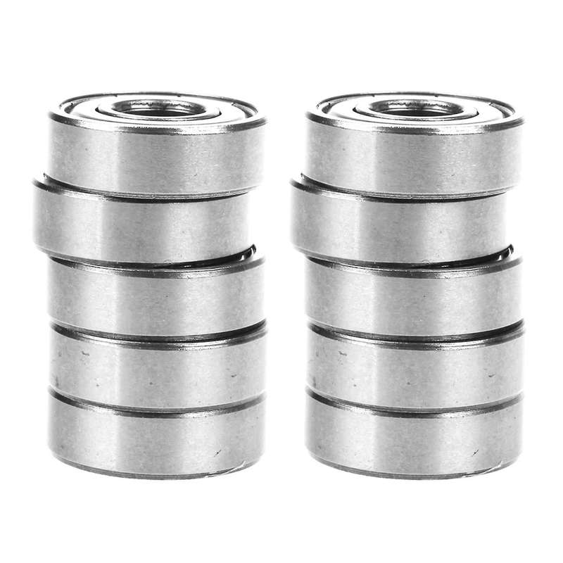 10mm/26mm/8mm 6000z Radial Shielded Deep Groove Ball Bearing 5 Pcs