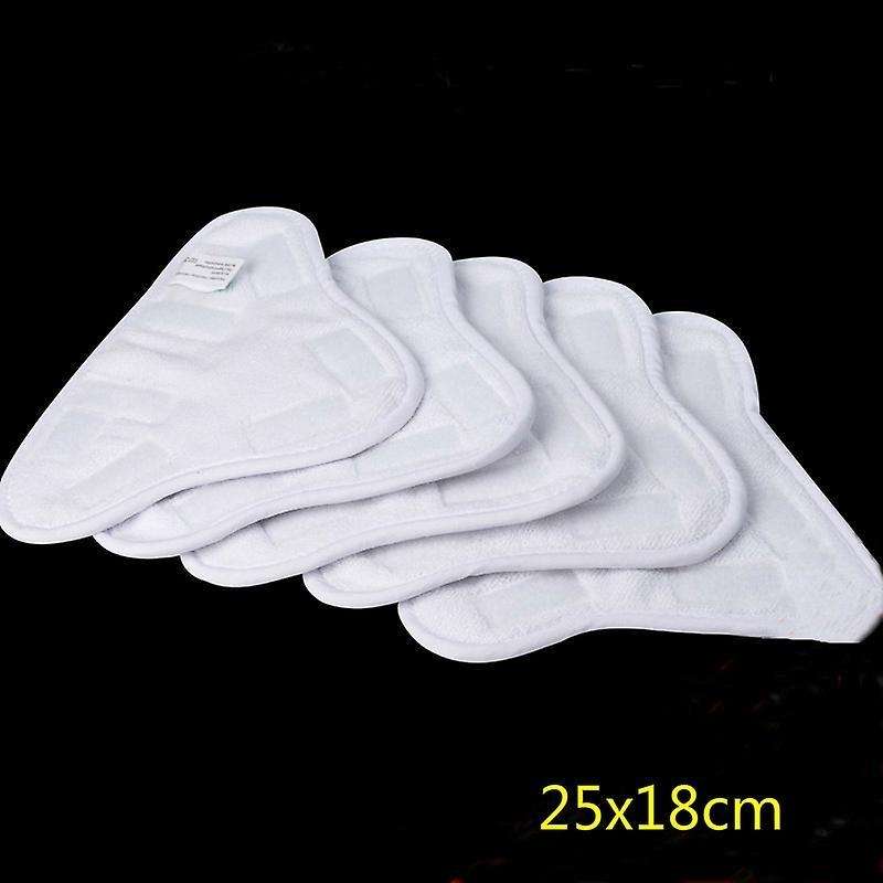 8 Pcs Of Replacement Steam Mop Microfiber Cloth Pad