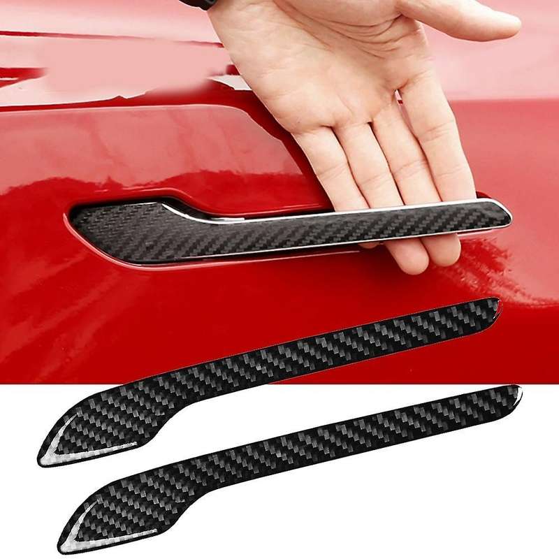 4pcs/set Anti-scratch Door Handle Wrap Waterproof for Tesla Model 3