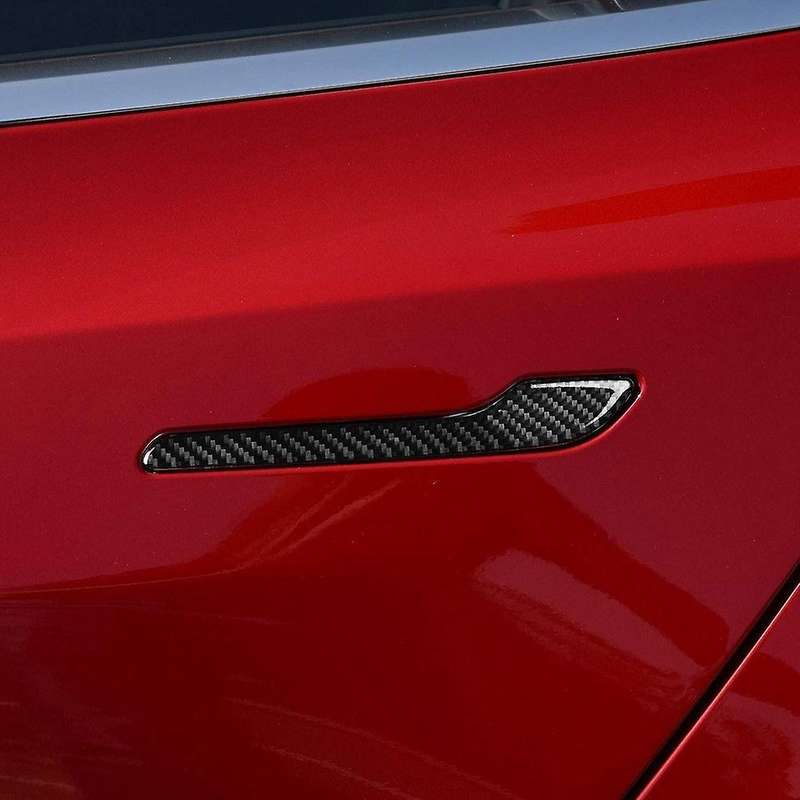4pcs/set Anti-scratch Door Handle Wrap Waterproof for Tesla Model 3