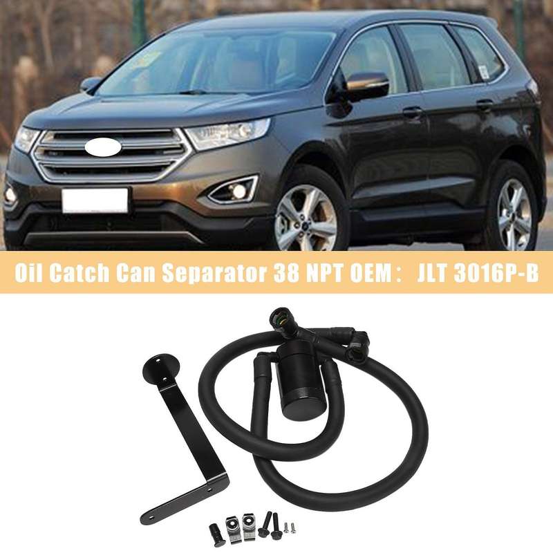 Car Oil Catch Can 3/8inch Npt Female Right for Ford 5.0l 2011-2017