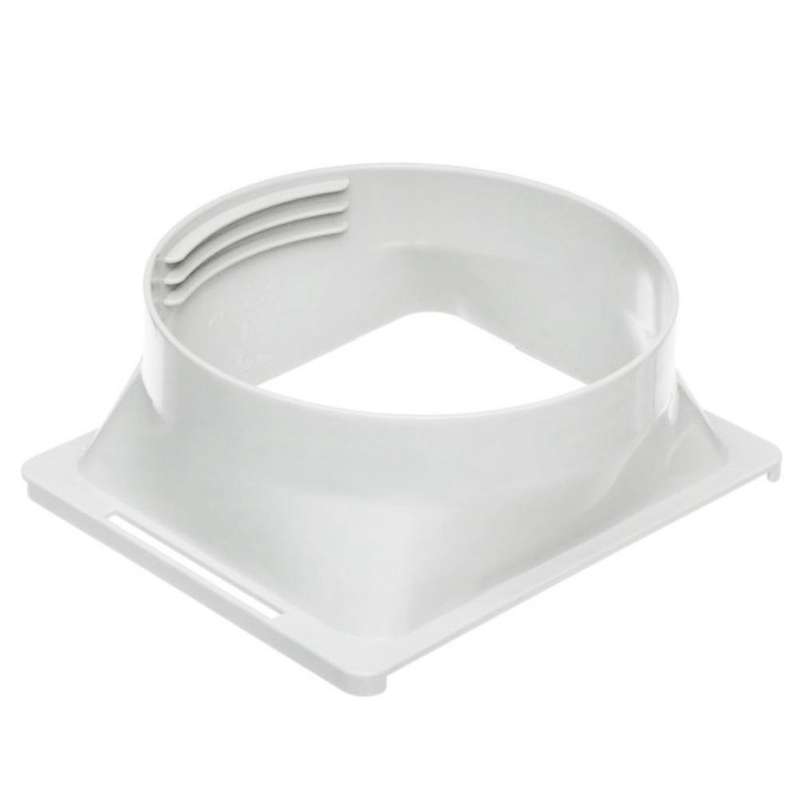 Air Conditioning Exhaust Hose Square Connector 5.9 Inch Accessories