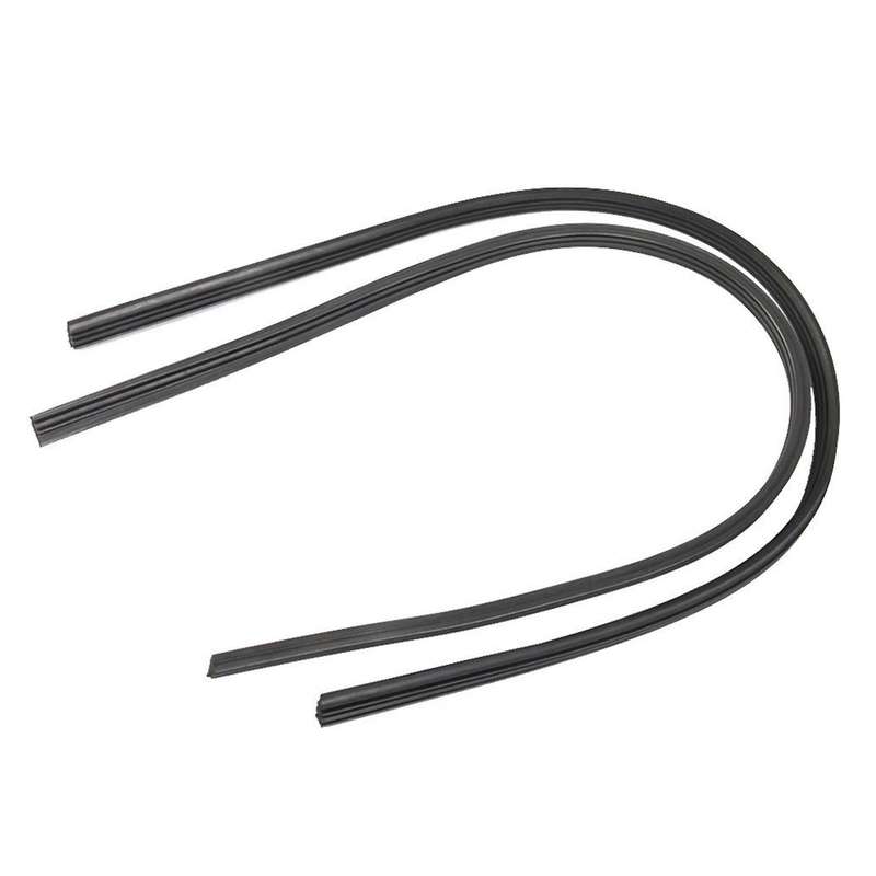 2x Boneless Universal Rubber Wiper Strip 60cm