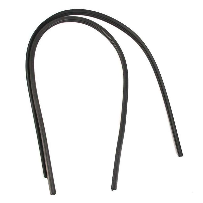 2x Boneless Universal Rubber Wiper Strip 60cm