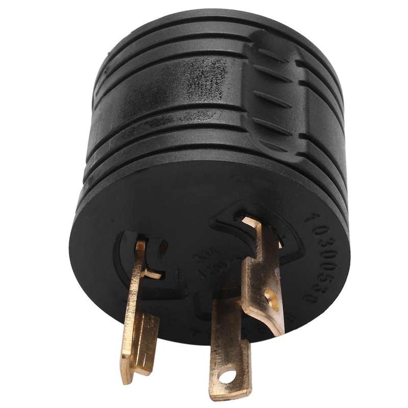 Rv Generator Adapter 3-prong 30a Male to 30a Power Plug 125v Rv Plug